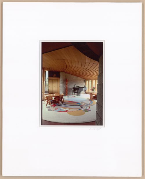 Entrance, main room, from the series The David and Gladys Wright House