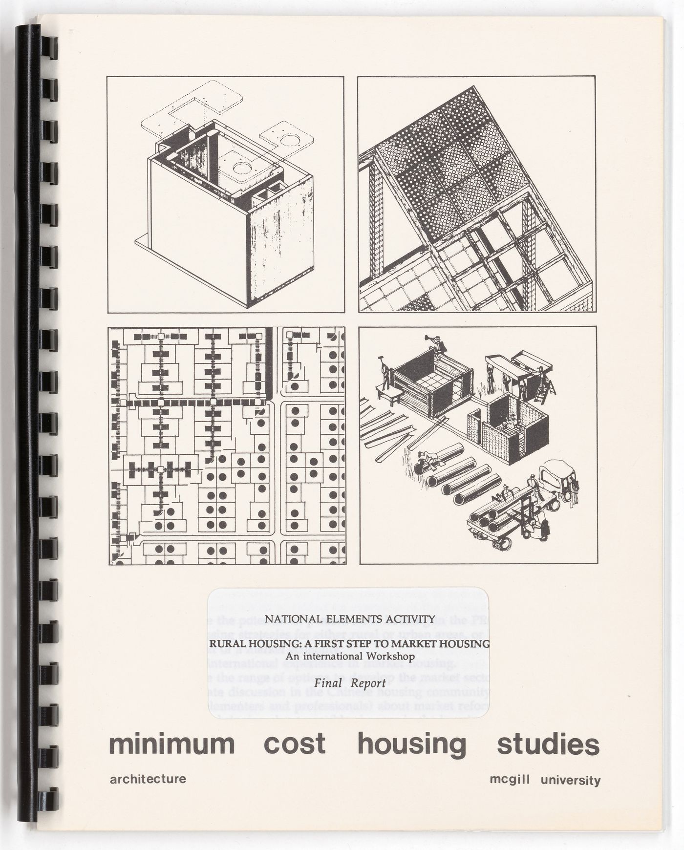 Final report for the planning of the workshop "Rural Housing: A First Step to Market Housing"