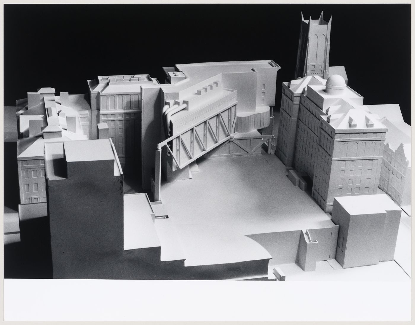 Chandler North Building, Department of Chemistry, Columbia University, New York, New York: model view