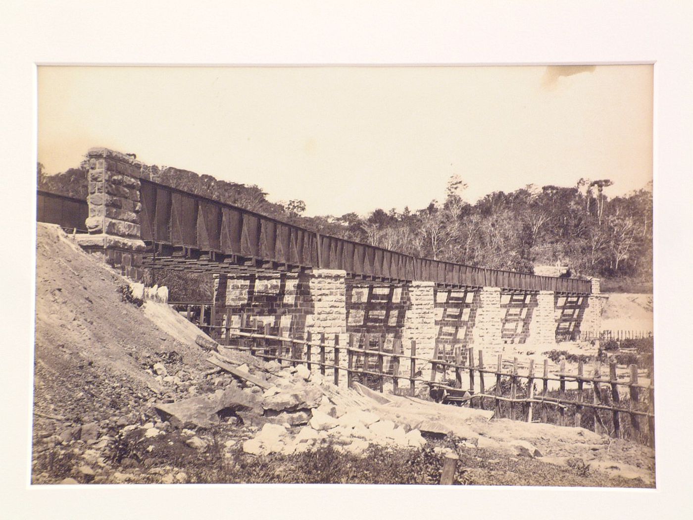 Johannes Viaduct general view of viaduct, Bahia State, Brazil