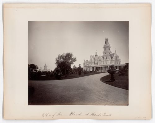 Villa of Mr. Flood, at Menlo Park