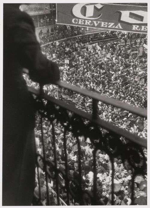 View of a crowd at the Arena de México, Mexico City, Mexico