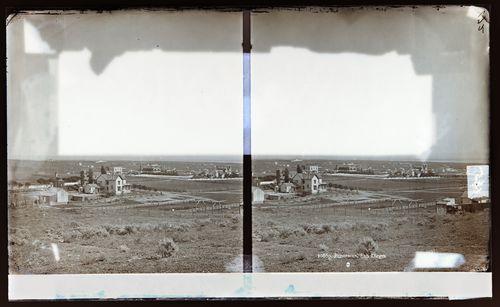 Stereograph of panorama, San Diego, California, United States of America