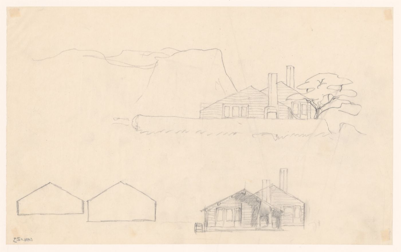 Elevations and details for Stennäs, Sorunda, Sweden