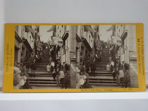 Stereoview of Québec City