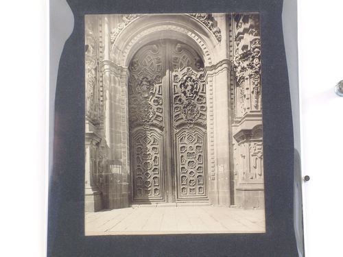 View of the eastern doorway of the Sagrario Chapel, Mexico City, Mexico