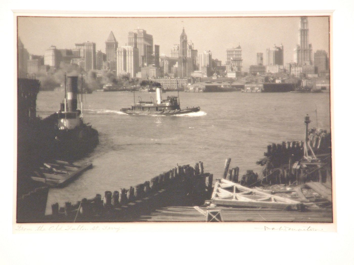 From the Old Fulton Street Ferry