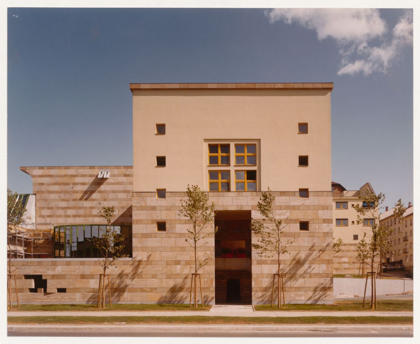 Exterior view, Staatsgalerie, Stuttgart, Germany