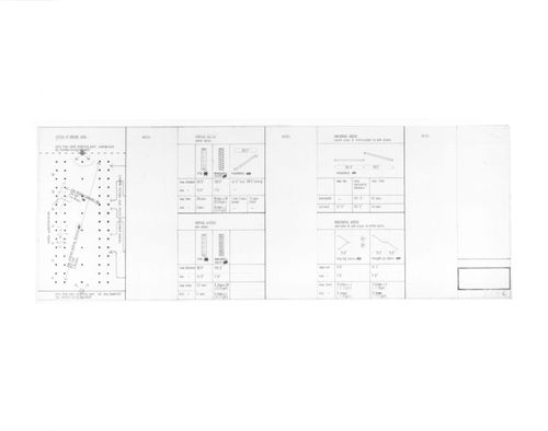 Analytical diagram for access, enclosure and volume, Fun Palace