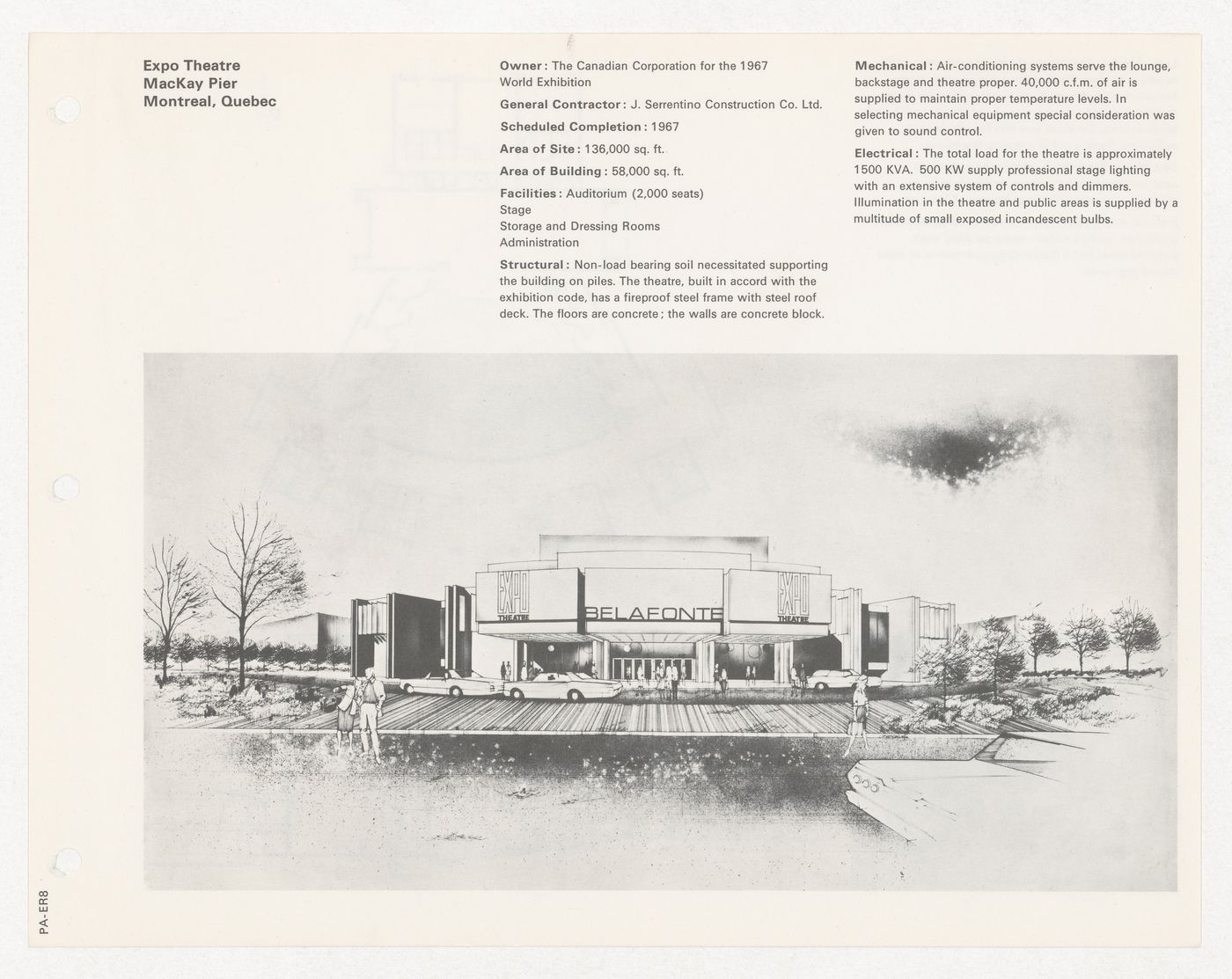 Presentation booklet of Parkin Architects Engineers' project portfolio