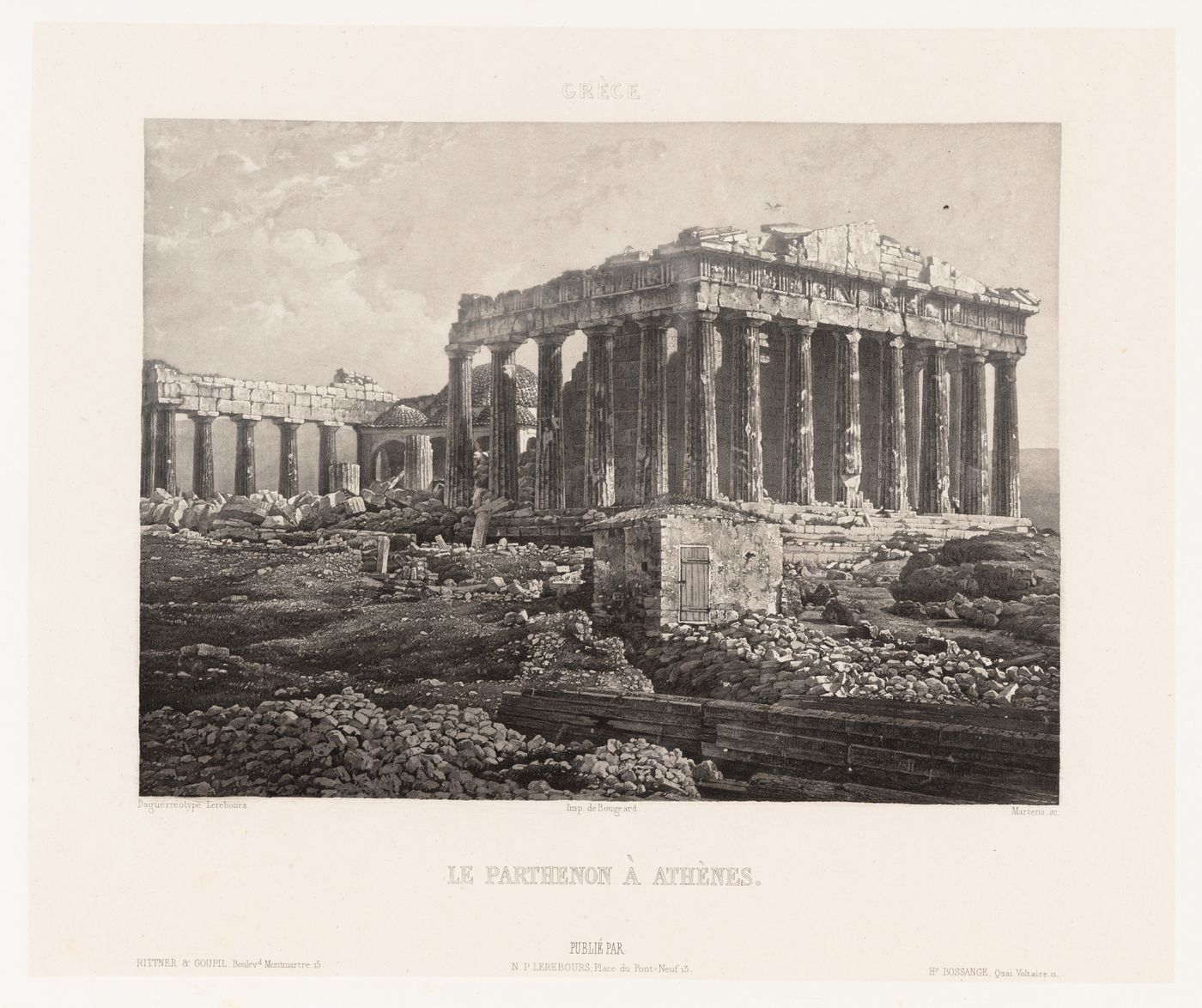 View of the Parthenon, Athens, Greece