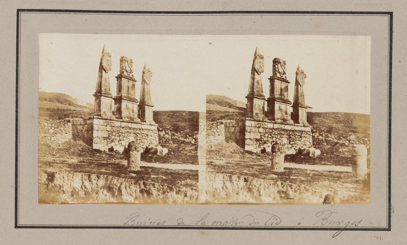 Ruines de la maison du Cid a Burgos