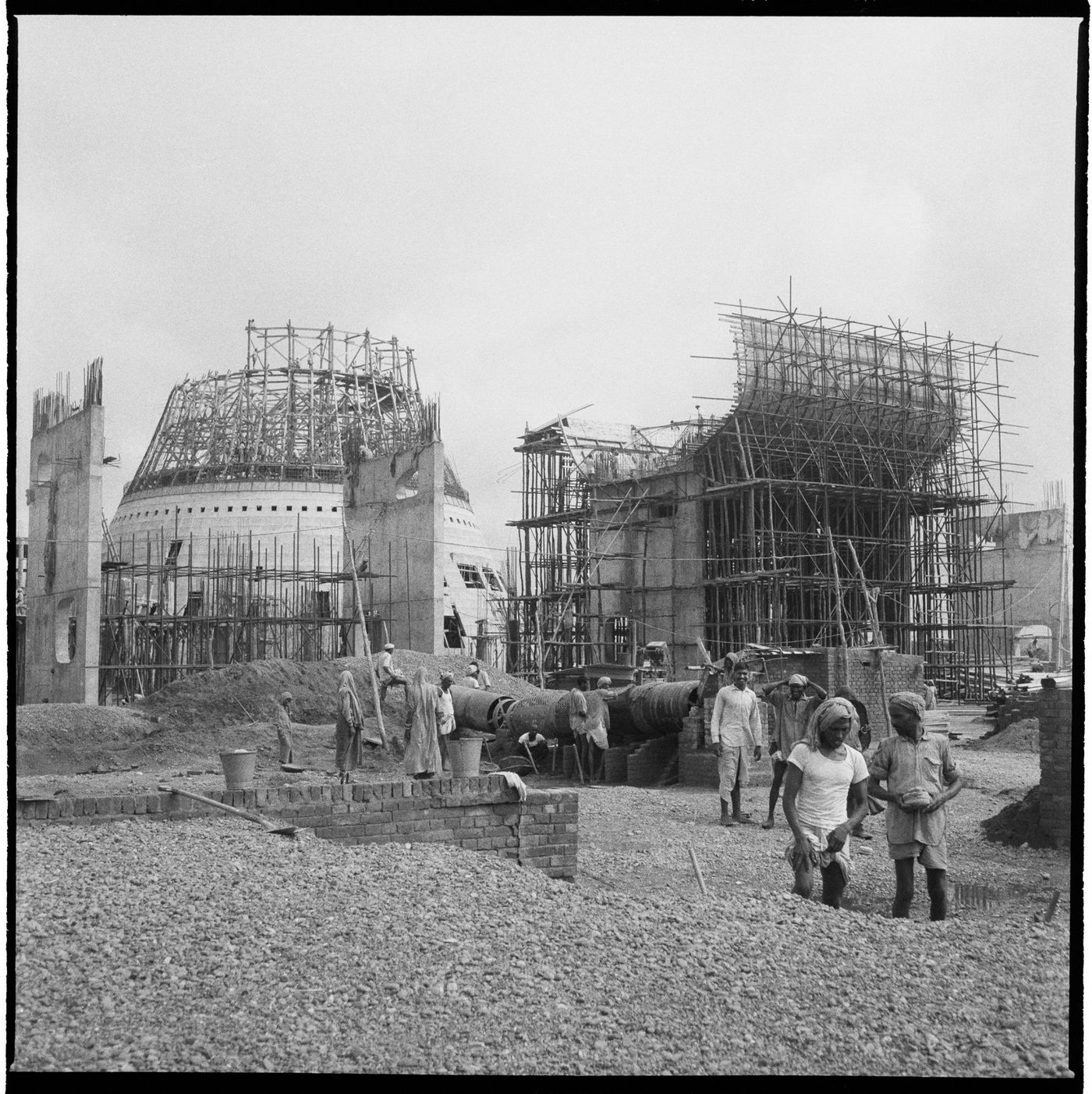 The Assembly under construction in Chandigarh, India