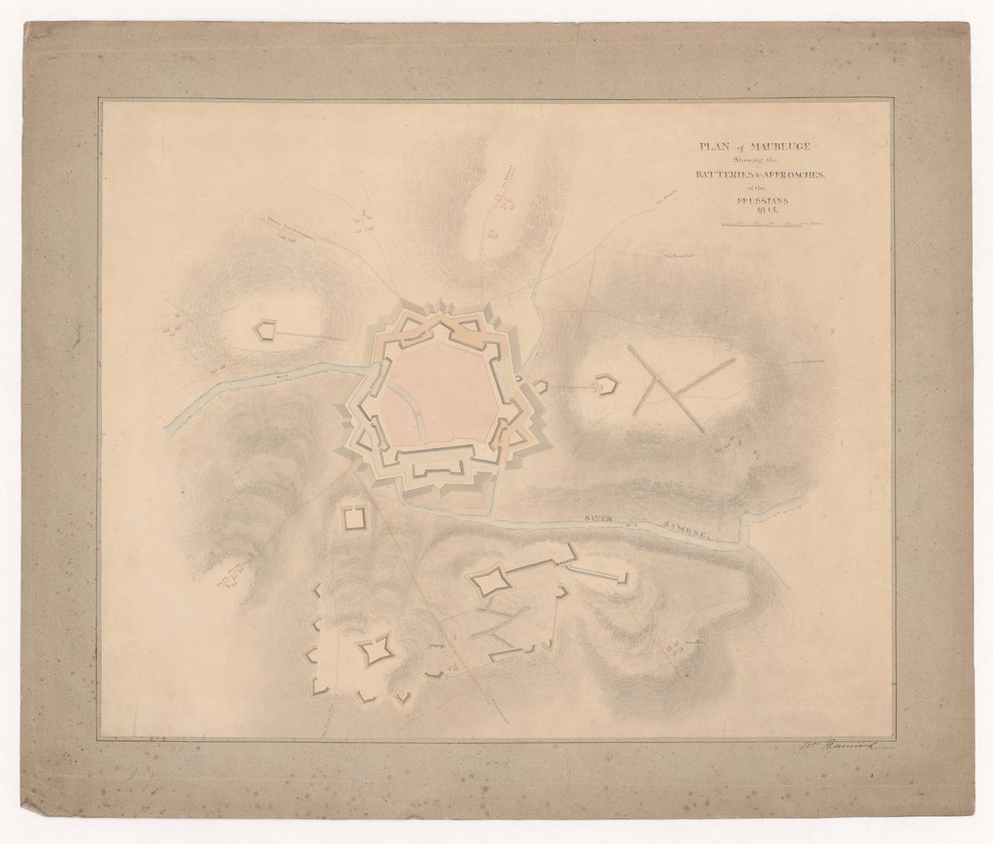 Fortifications, Royal Military Academy, England