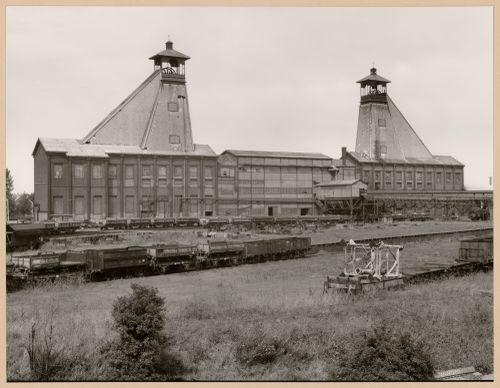 View of Courrières No. 3 mine, Sallaumines, Lens, France