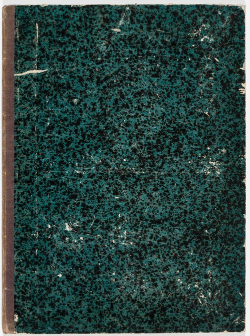 Album of drawings and manuscripts, mostly for a château for M. de Lorgeril and for renovations for a house for M. le Dhuy, France