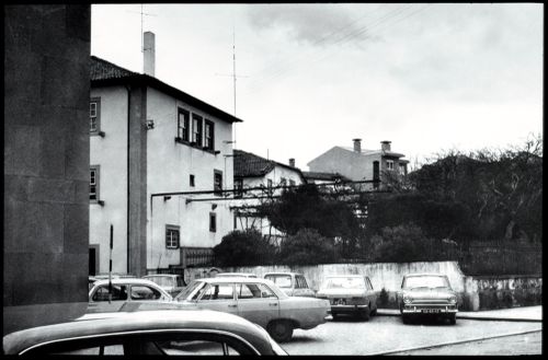 View of project site and surroundings for Banco Pinto & Sotto Mayor, Oliveira de Azeméis, Portugal
