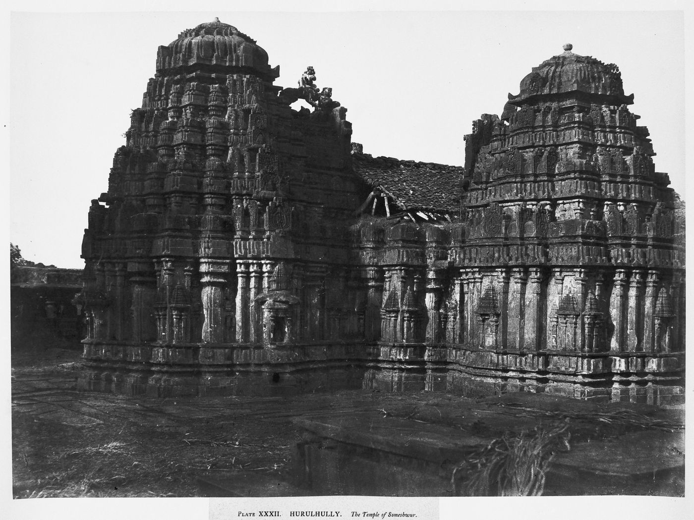 Plate from book ''Architecture in Dharwar and Mysore''
