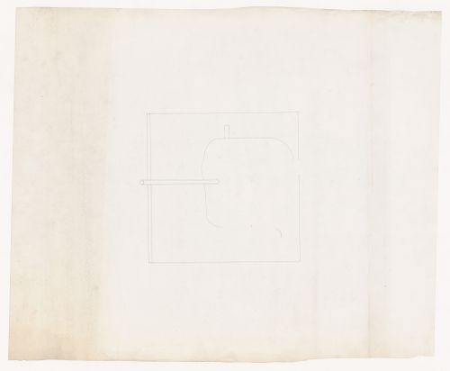 Sketch axonometric for Wall House 3