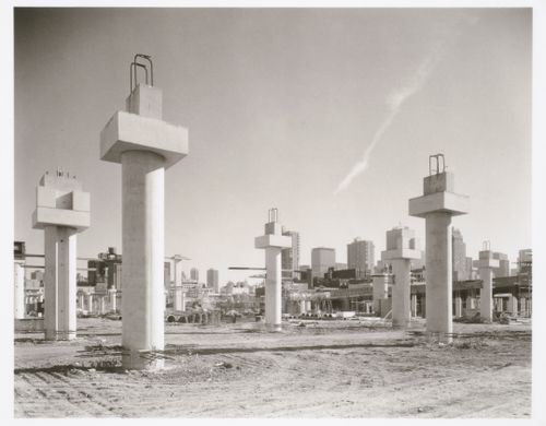 Foundation Pillars, New York Exposition and Convention Center, New York City, New York