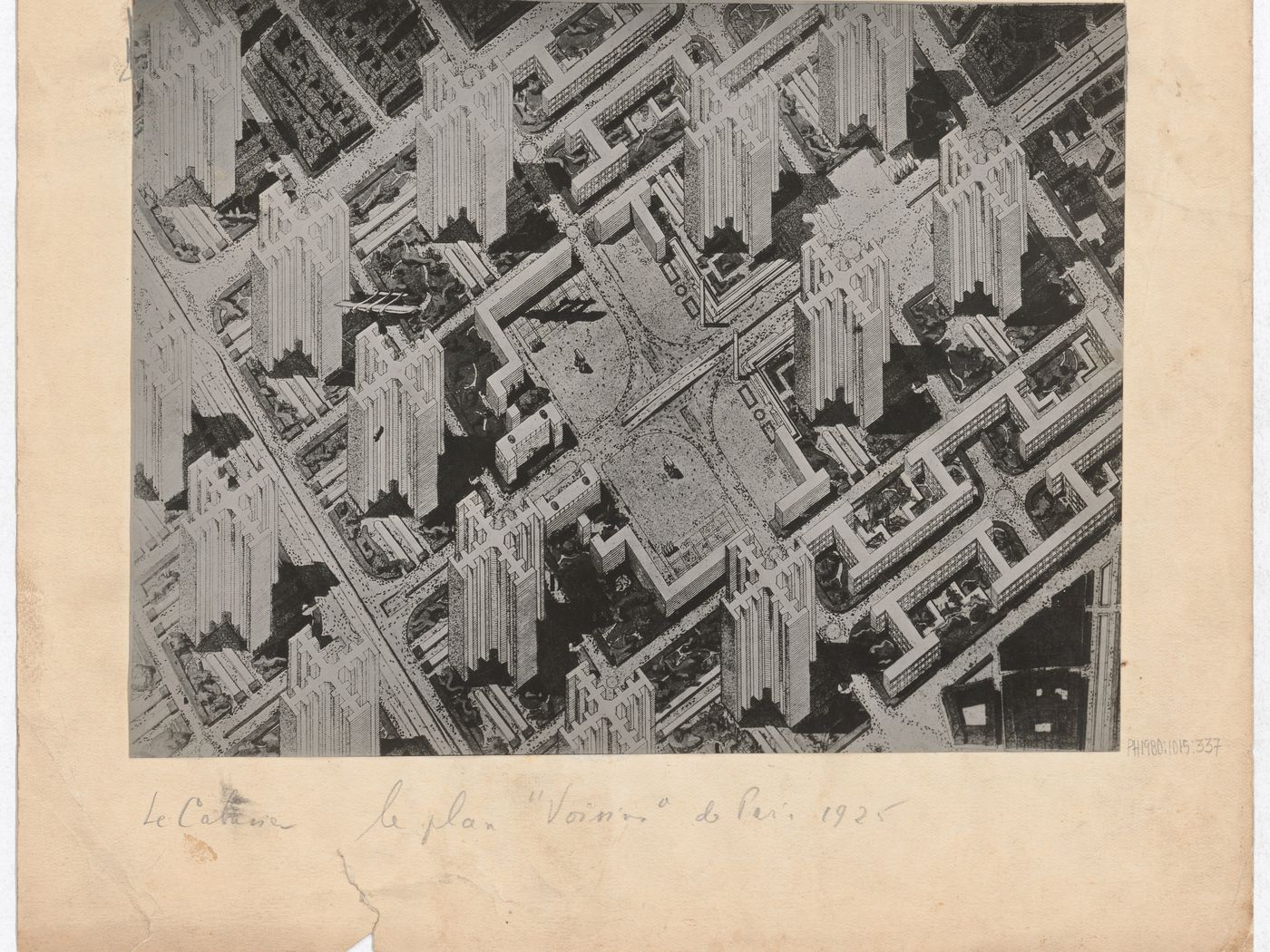 Le Corbusier. Le plan "Voisin" de Paris 1925