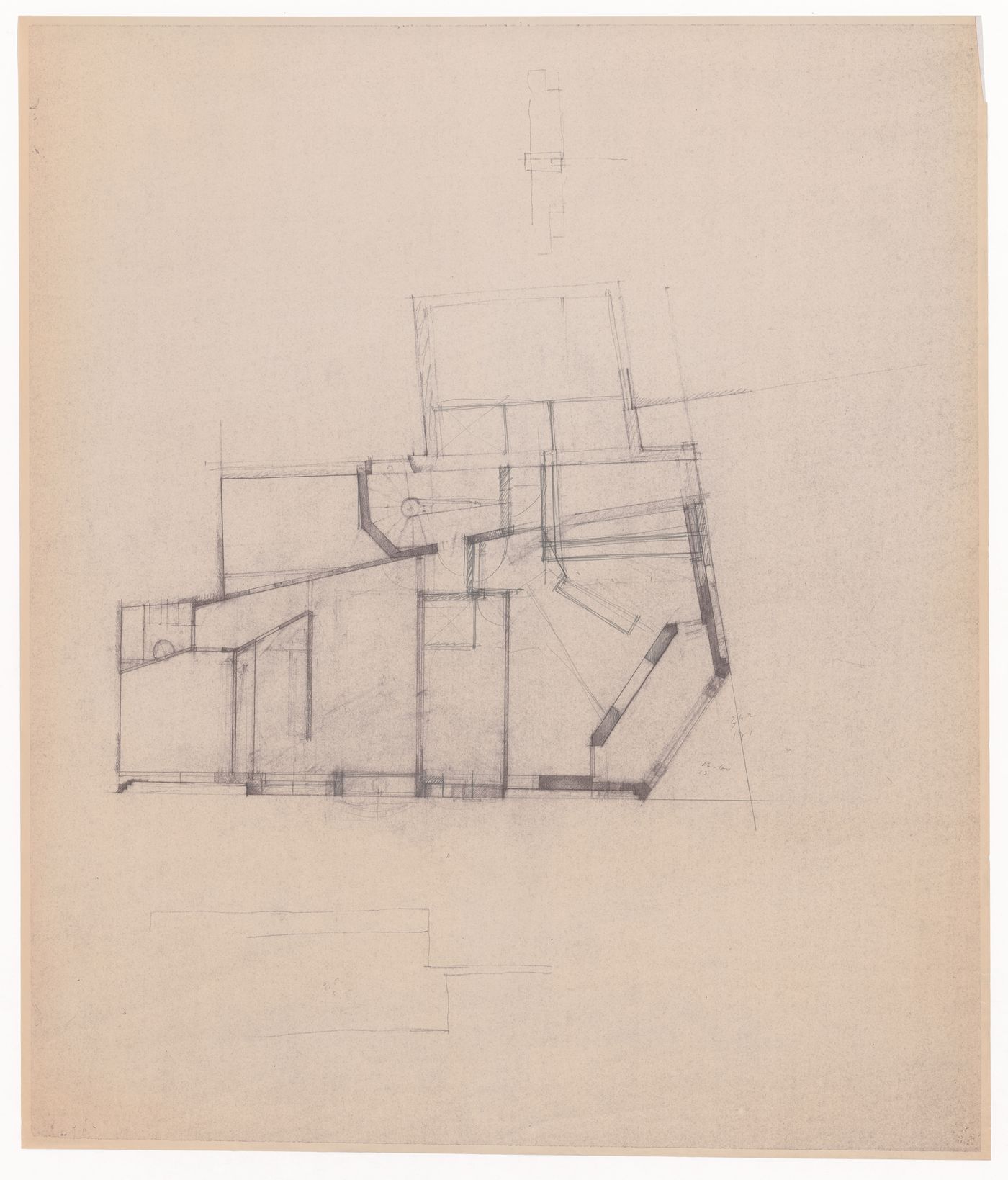 Floor plan for Casa sul Lungomare, Otranto, Italy