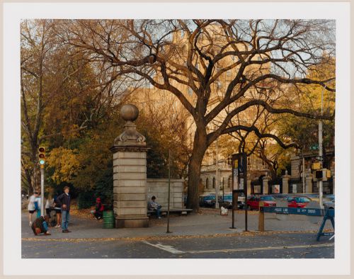 Viewing Olmsted: View of Engineers Gate, East 90th Street and Fifth Avenue, Central Park, Manhattan, New York City, New York