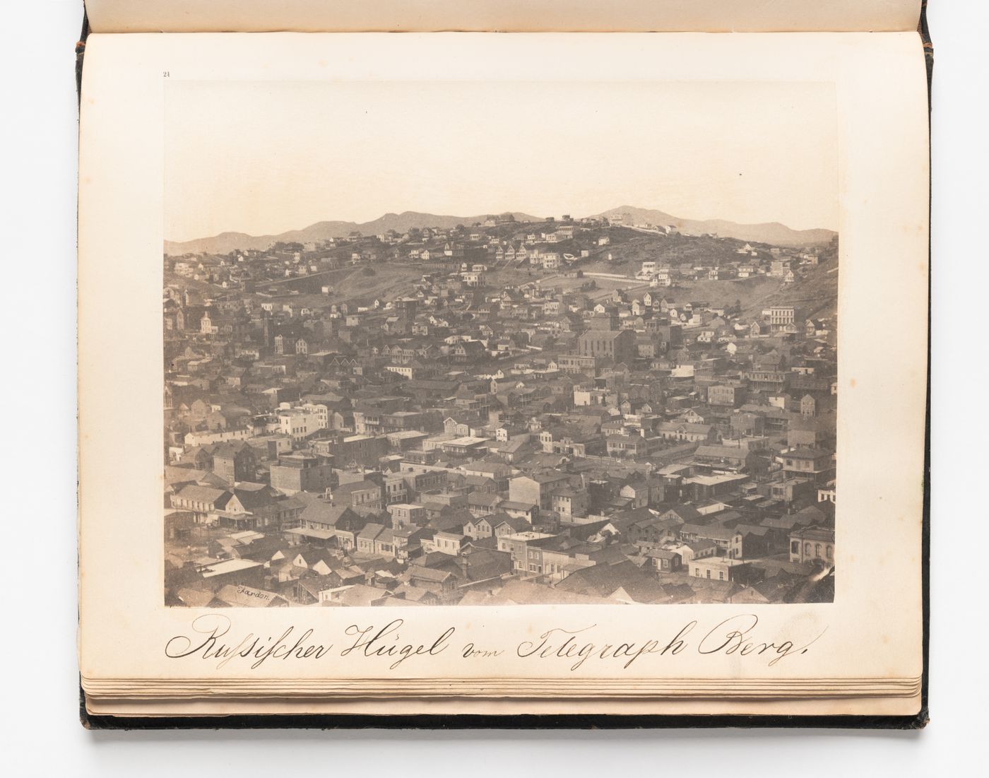 View of Russian Hill from Telegraph Hill, San Francisco