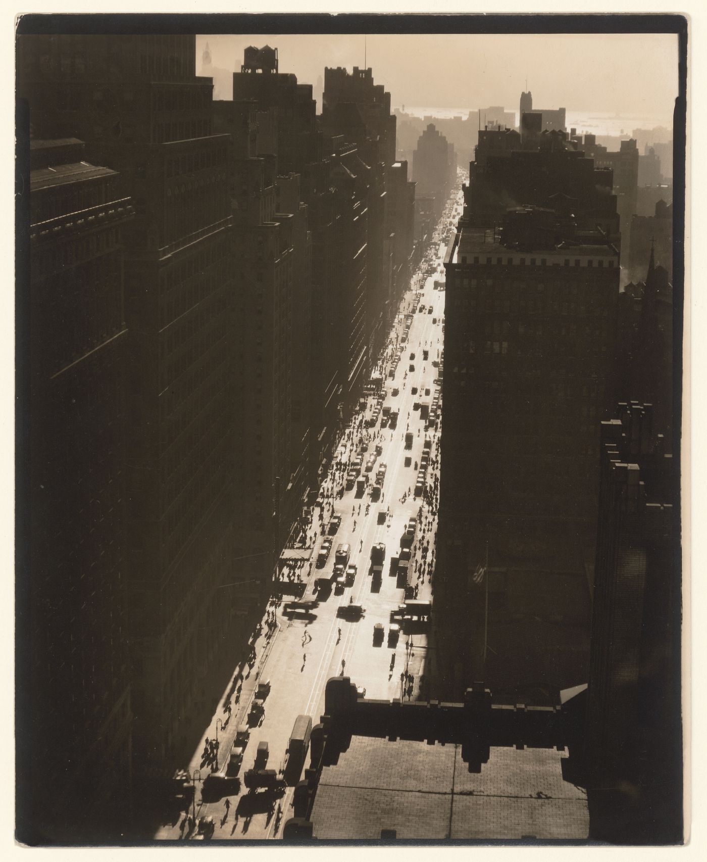 Seventh Avenue Looking Southfrom 55th Street, Manhattan