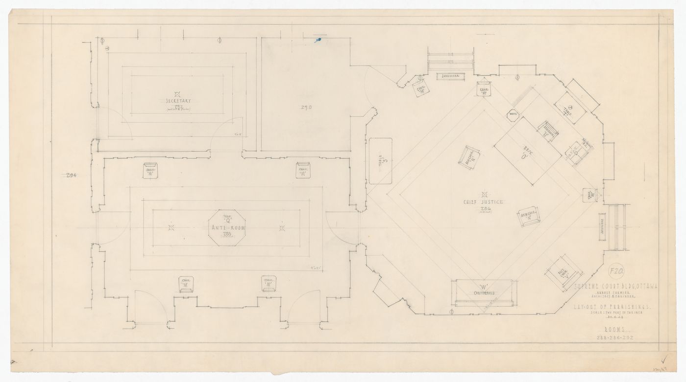 Plan pour Cour suprême du Canada, Ottawa, Ontario