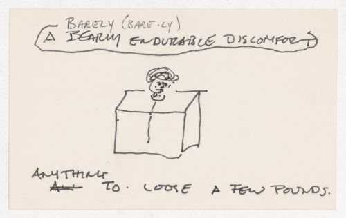 A bearly endurable discomfort / Anything to loose a few pounds.