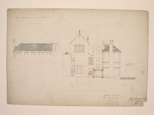 St. Peter's Home, Kilburn: Ground plan