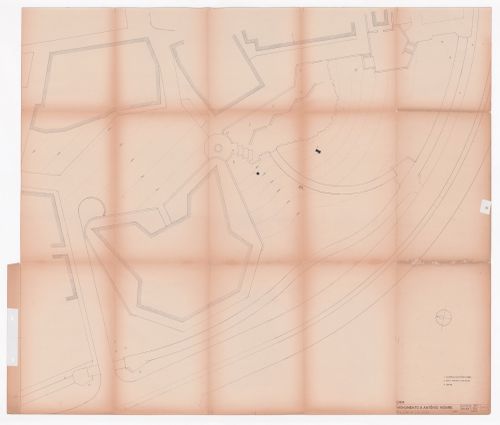 Plan for Monumento ao poeta António Nobre, Leça da Palmeira, Matosinhos, Portugal