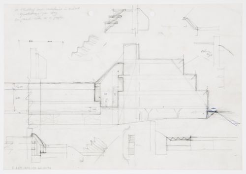 British Olivetti Headquarters, Milton Keynes, England: sections and details
