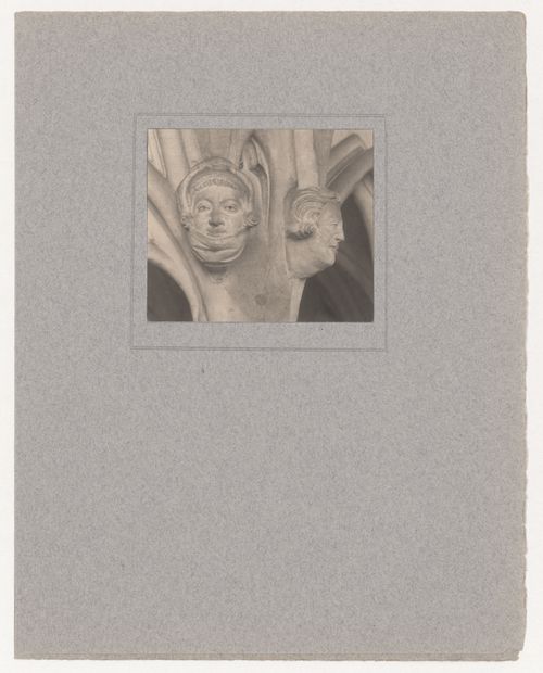 Plate from portfolio ''York Minster Chapter House''