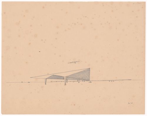 Perspective drawing for Aeropuerto, Buenos Aires, Argentina