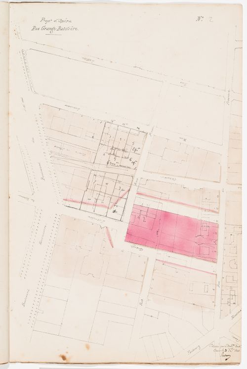 Site plan for Project no. 2 and site analysis and cost estimate for Project no. 3