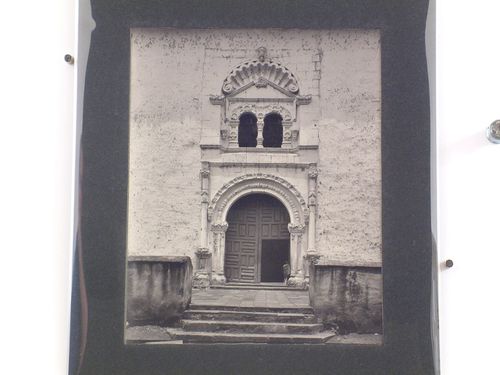 View of the portal of the Church of San Francisco, Convento de San Francisco, Tzintzuntzan, Mexico