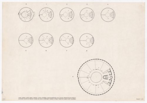 Floor plans for Sede da Companhia Dom, Cologne, Germany