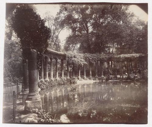 The colonnade of the Parc Monceau, Paris, France