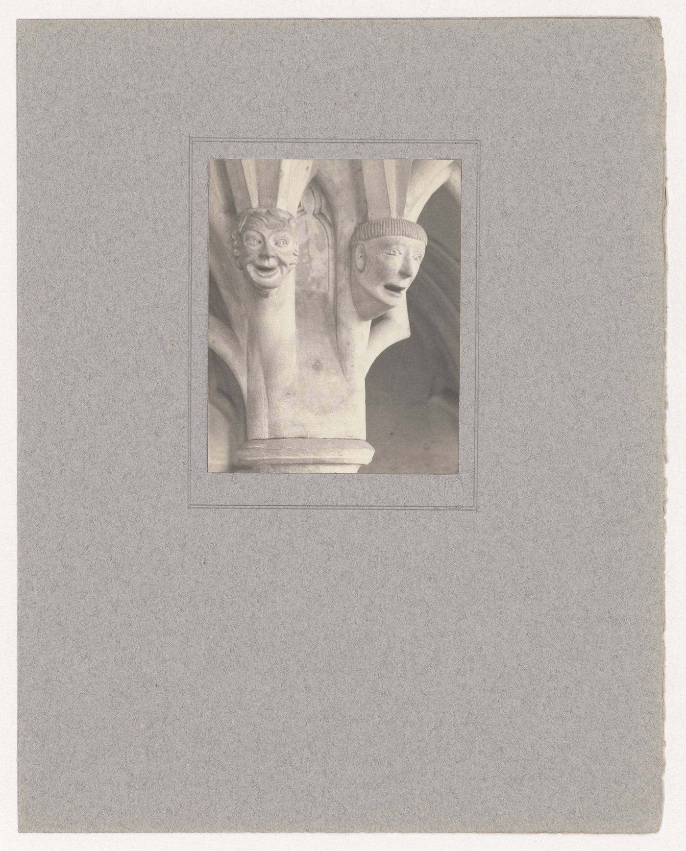 Plate from portfolio ''York Minster Chapter House''