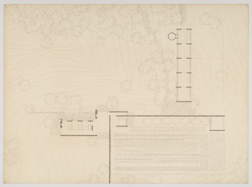 Site plan for Caldwell Farm, Bristol, Wisconsin