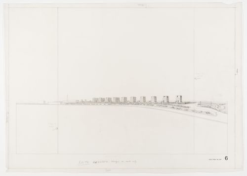 Government Centre, Dawhah, Qatar: perspective of ministries