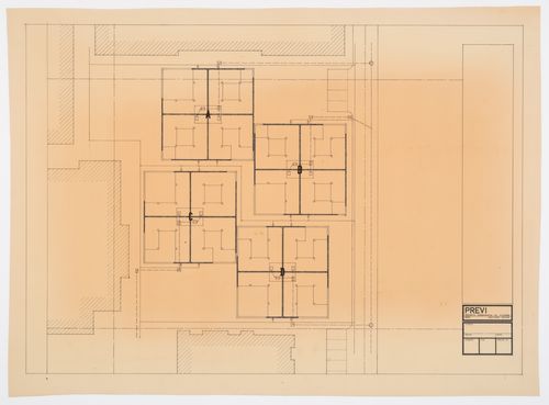 Previ Proyecto Experimental de Vivienda, Lima, Peru: floor plan