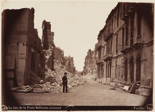35 La rue de la Poste-Italienne (ruines)
