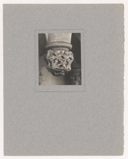 Plate from portfolio ''York Minster Chapter House''