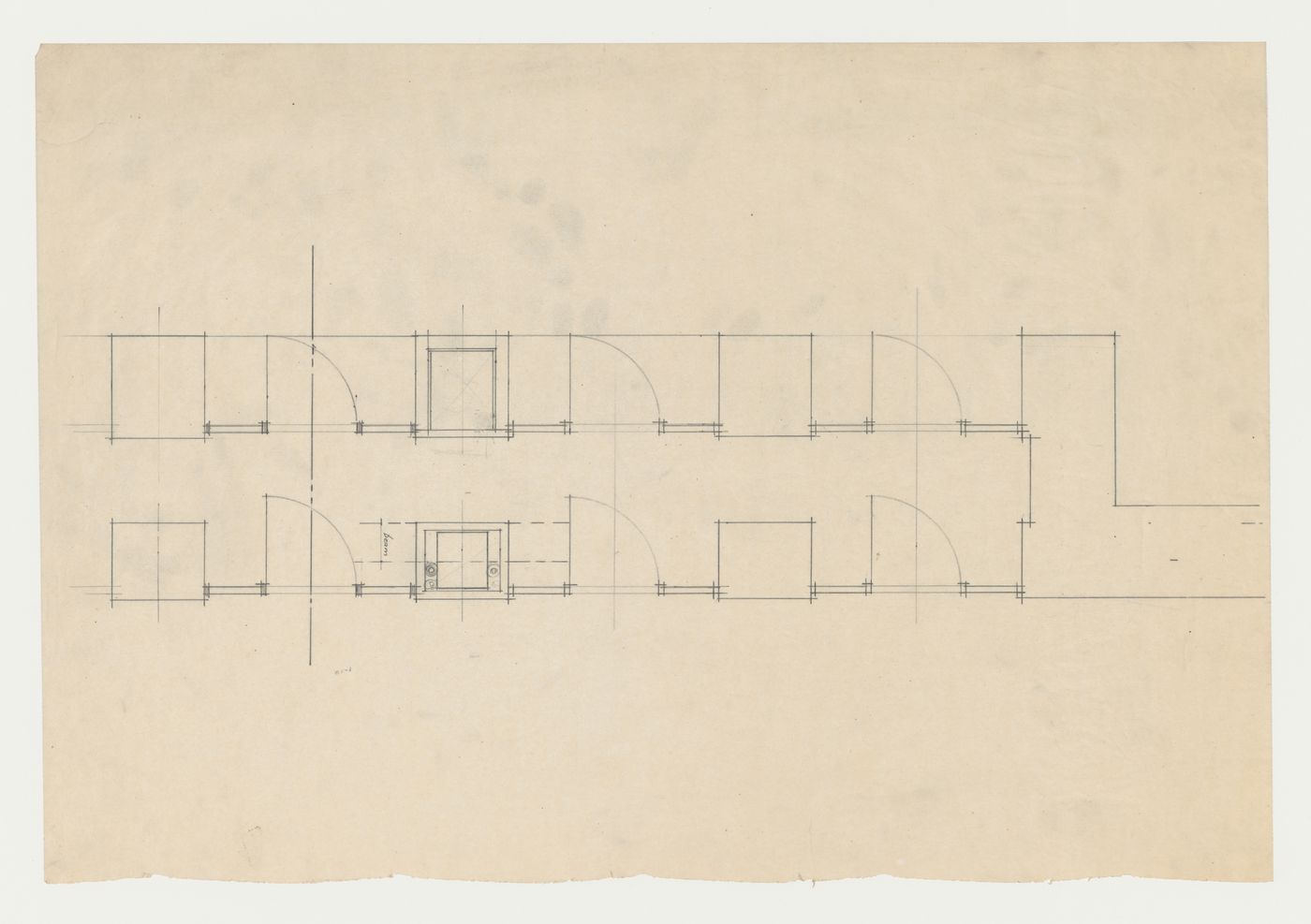 Étude : plan, Imprimerie Nationale du Canada, Hull, Québec, Canada