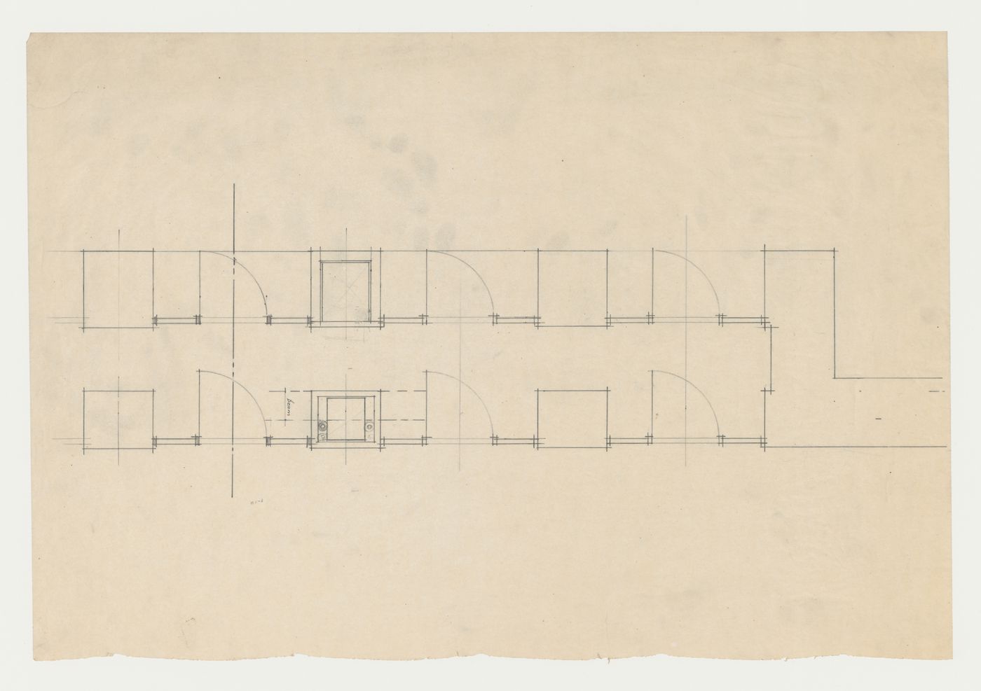 Étude : plan, Imprimerie Nationale du Canada, Hull, Québec, Canada