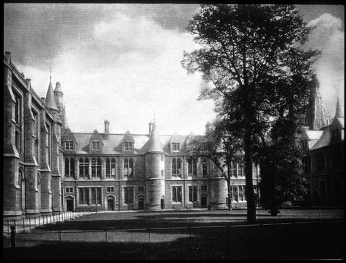 Plate from album ''University of Glasgow, Old and New''