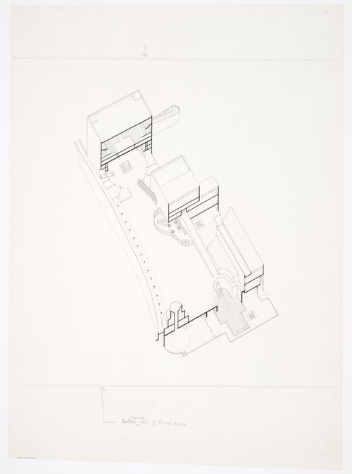 Wallraf-Richartz-Museum, Cologne, Germany: axonometric
